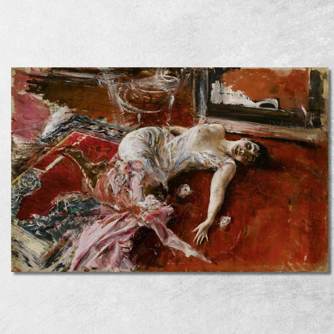 Estasi Giovanni Boldini gbd20 quadro stampato su tela Estasi Giovanni Boldini gbd20 quadro stampato su tela