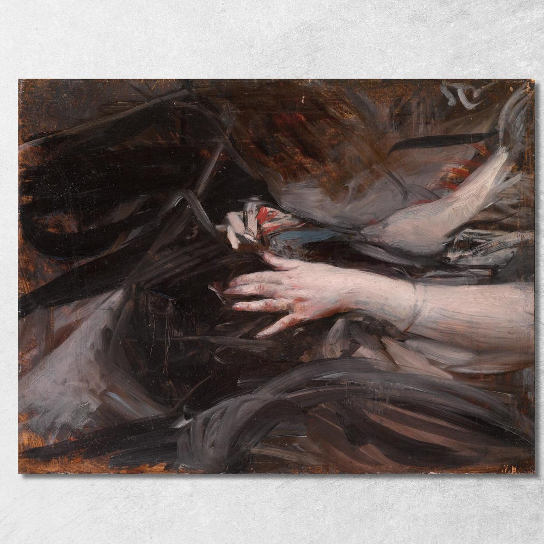 Cucitura Delle Mani Delle Donne Giovanni Boldini gbd22 quadro stampato su tela Cucitura Delle Mani Delle Donne Giovanni Boldini gbd22 quadro stampato su tela