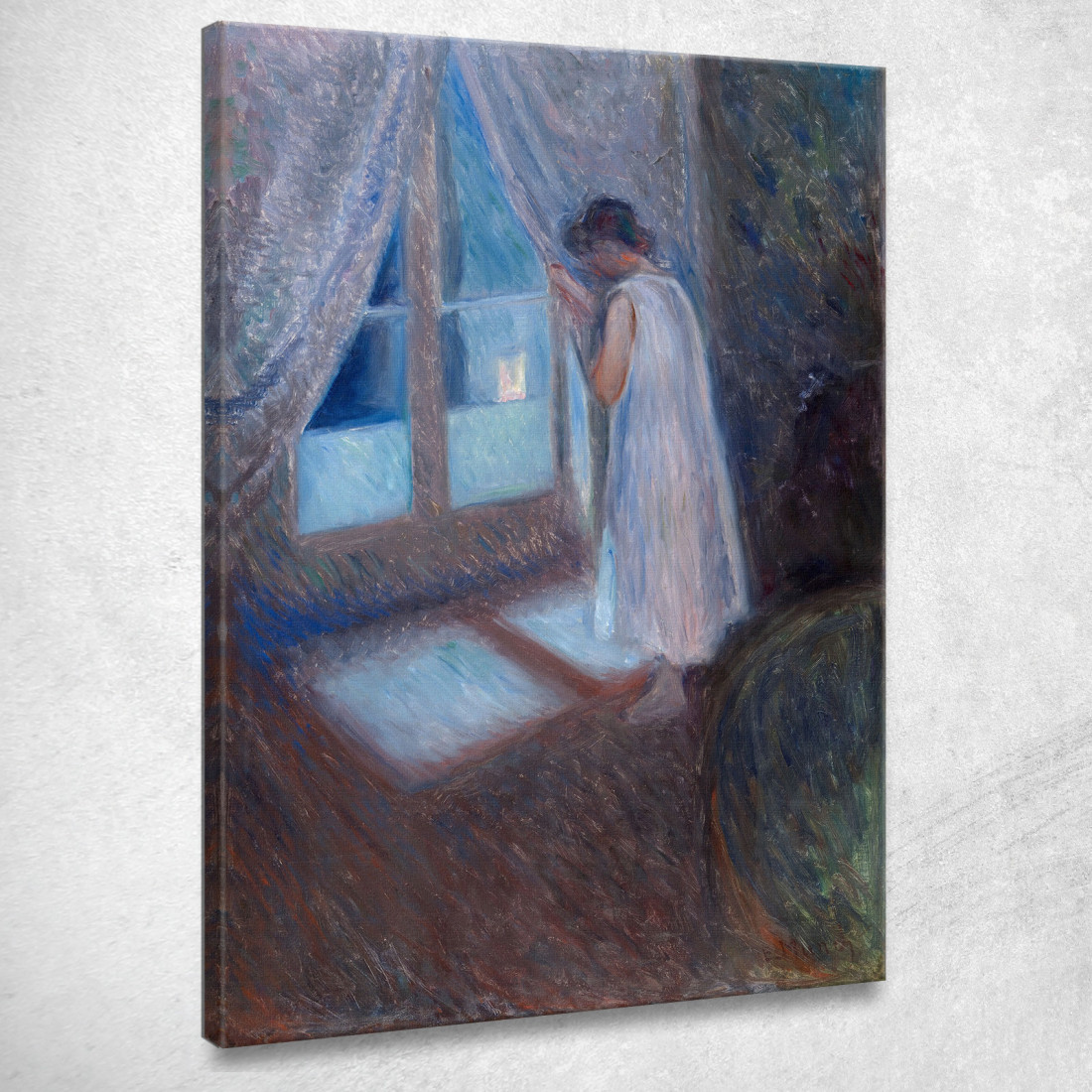 La Ragazza Alla Finestra Edvard Munch em326 quadro stampato su tela La Ragazza Alla Finestra Edvard Munch em326 quadro stampato su tela