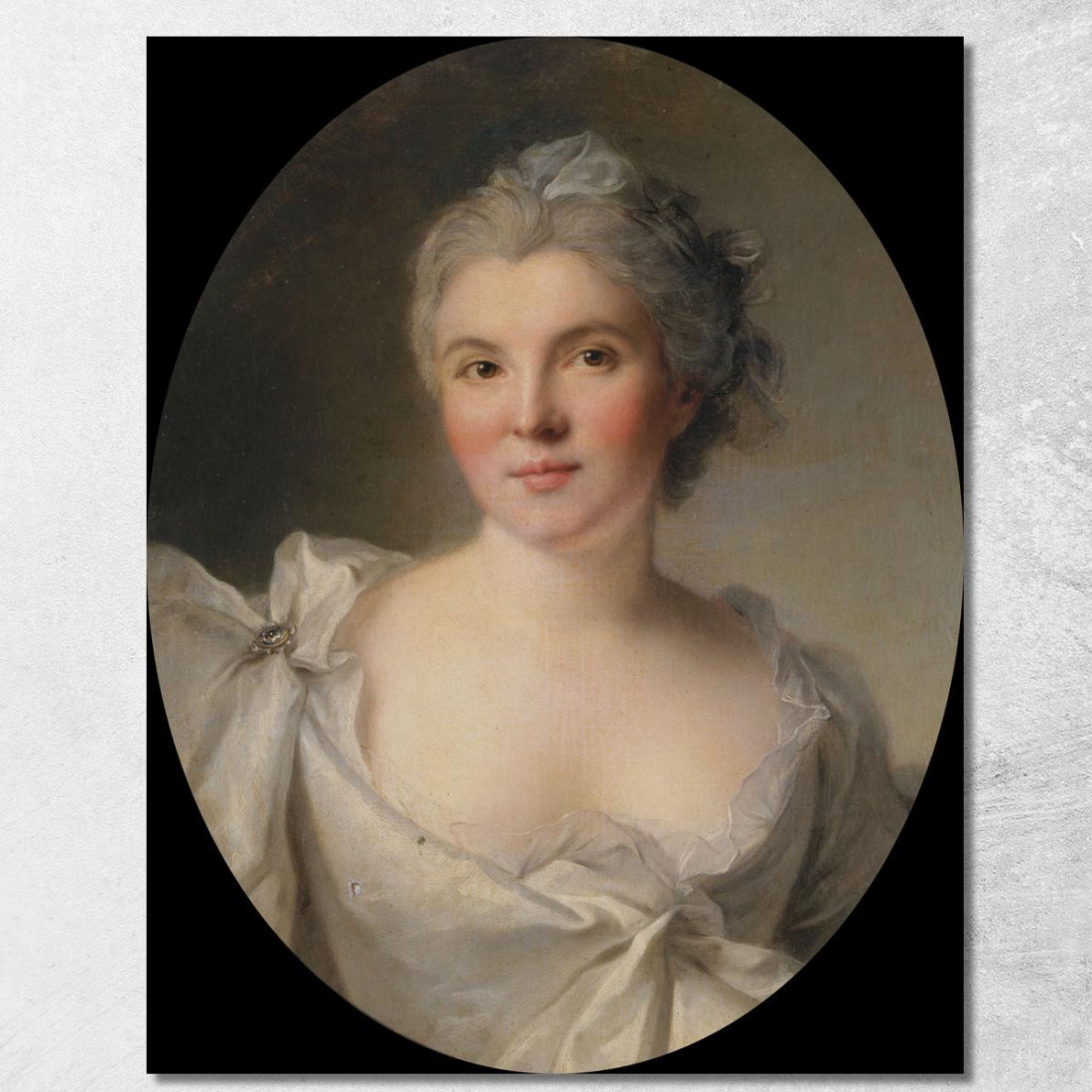 Ritratto Di Donna Jean-Marc Nattier jmn13 quadro stampato su tela Ritratto Di Donna Jean-Marc Nattier jmn13 quadro stampato su tela