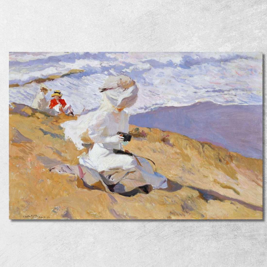 Catturare Il Momento Joaquín Sorolla jsr16 quadro stampato su tela Catturare Il Momento Joaquín Sorolla jsr16 quadro stampato su tela