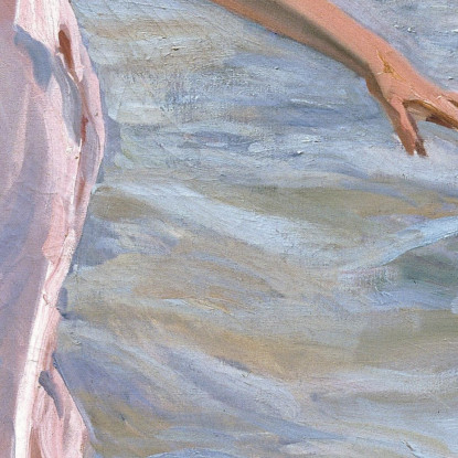 Tempo Per Un Bagno A Valencia Joaquín Sorolla jsr114 quadro stampato su tela