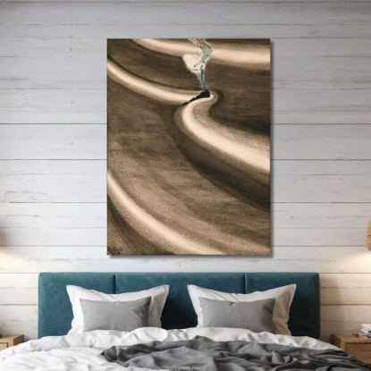 Bambine Davanti All'Onda Léon Spilliaert lsp45 quadro stampato su tela
