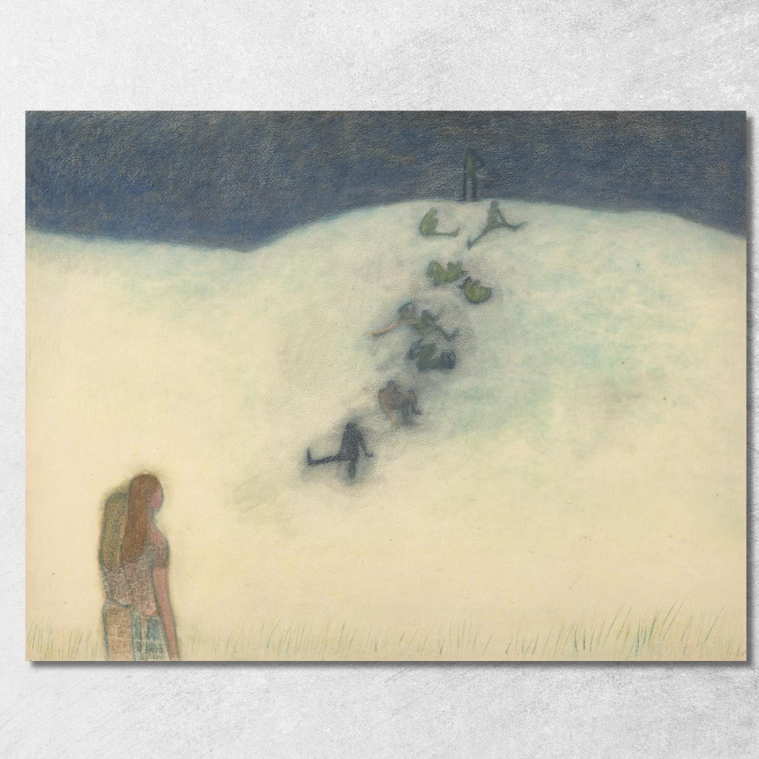 Bambini Sulla Duna Léon Spilliaert lsp58 quadro stampato su tela Bambini Sulla Duna Léon Spilliaert lsp58 quadro stampato su tela