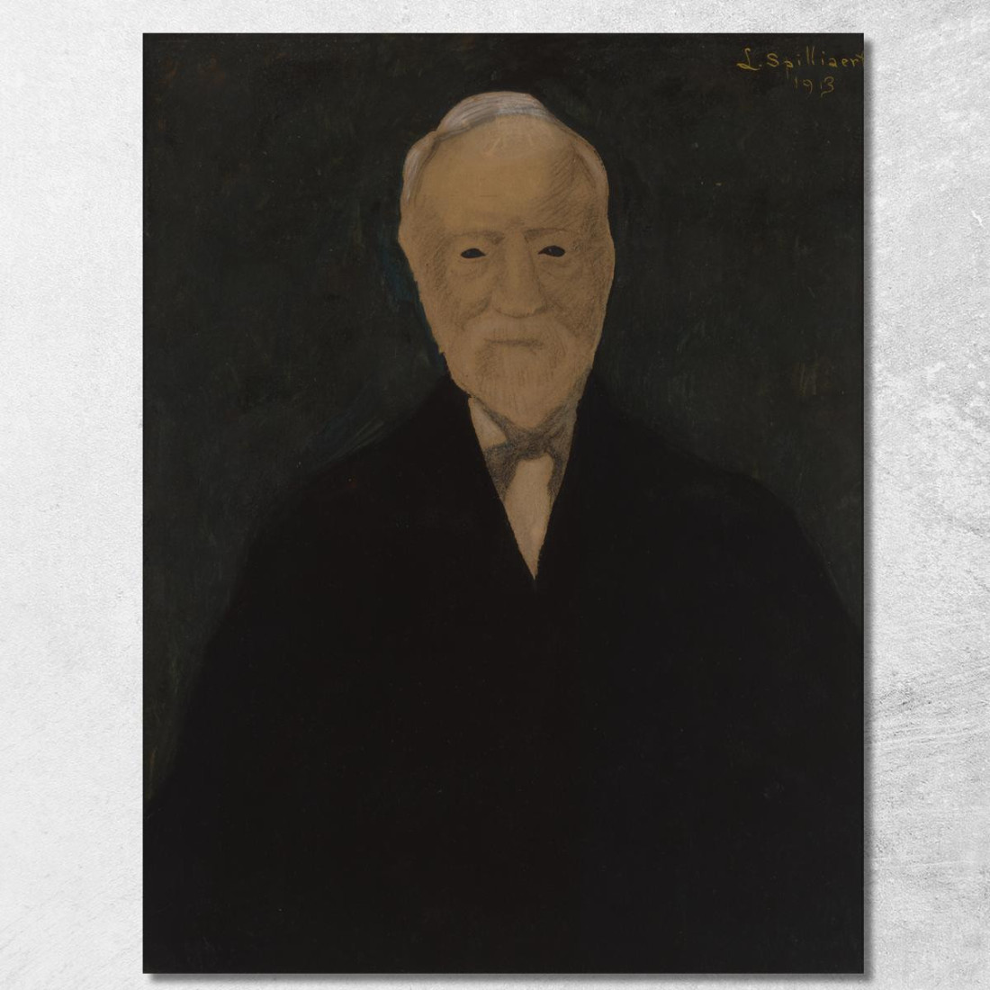 Ritratto Di Andrew Carnegie Léon Spilliaert lsp94 quadro stampato su tela