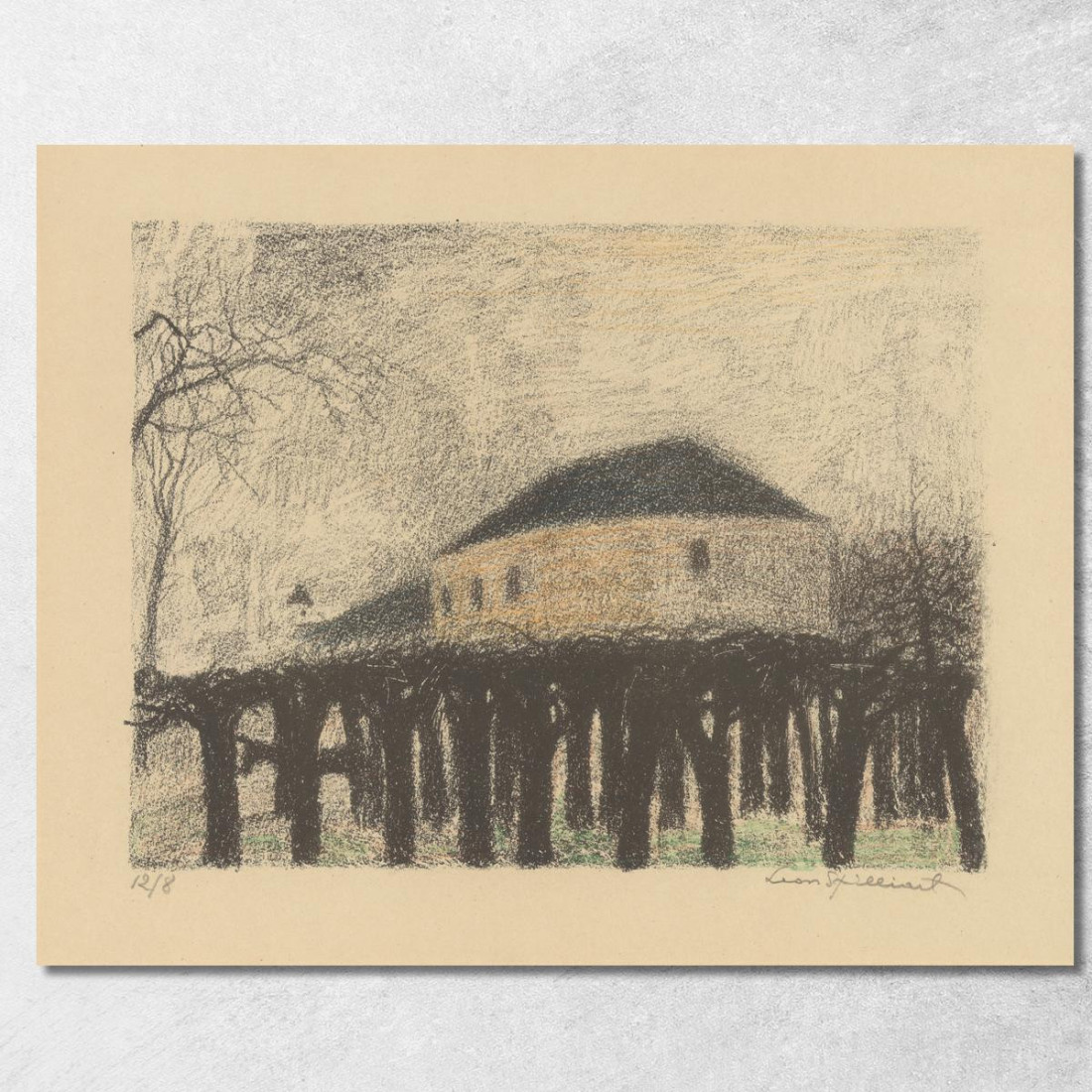 Siti Brabanti 9 Léon Spilliaert lsp107 quadro stampato su tela Siti Brabanti 9 Léon Spilliaert lsp107 quadro stampato su tela
