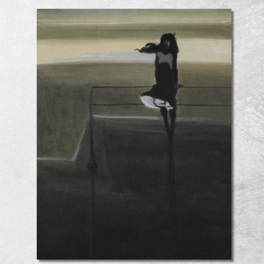 La Folata Di Vento Léon Spilliaert lsp109 quadro stampato su tela La Folata Di Vento Léon Spilliaert lsp109 quadro stampato su tela
