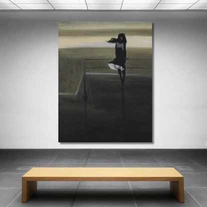 La Folata Di Vento Léon Spilliaert lsp109 quadro stampato su tela