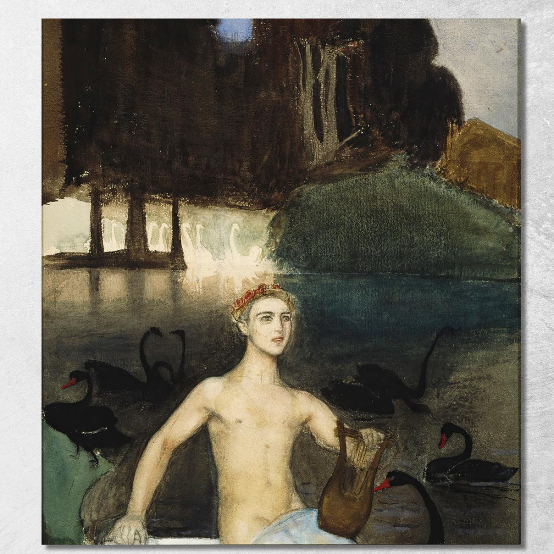 Fantasia Magnus Enckell mek16 quadro stampato su tela Fantasia Magnus Enckell mek16 quadro stampato su tela