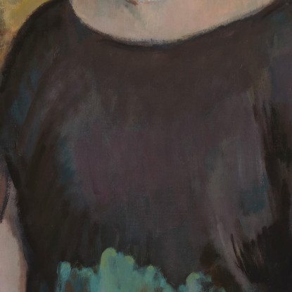 Ritratto Della Signora Lydia Keirkner Magnus Enckell mek54 quadro stampato su tela