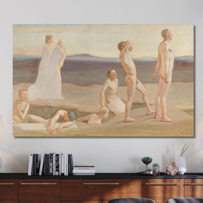 Resurrezione 2 Magnus Enckell mek62 quadro stampato su tela