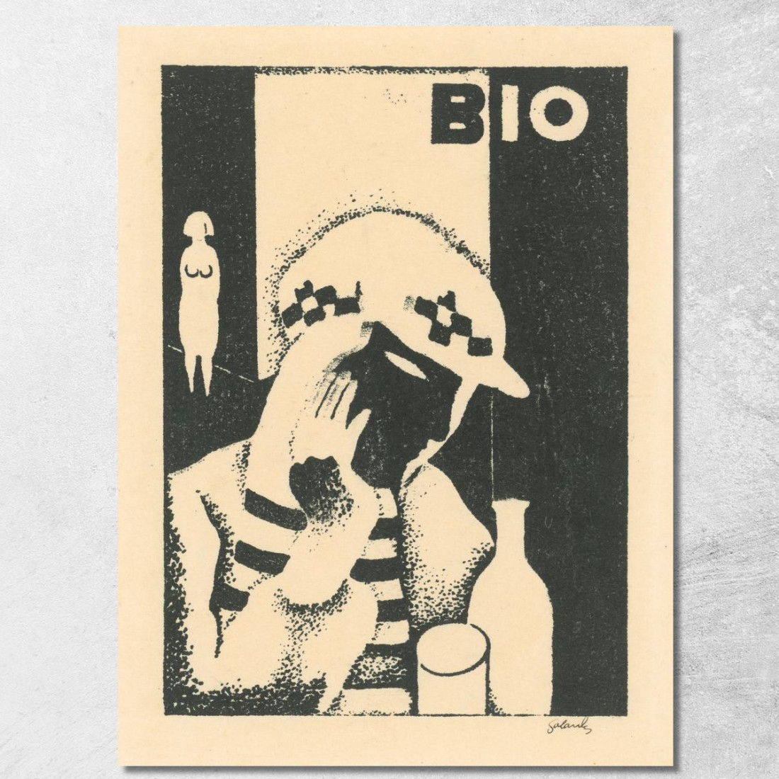 Biografia Mikuláš Galanda mgl11 quadro stampato su tela Biografia Mikuláš Galanda mgl11 quadro stampato su tela