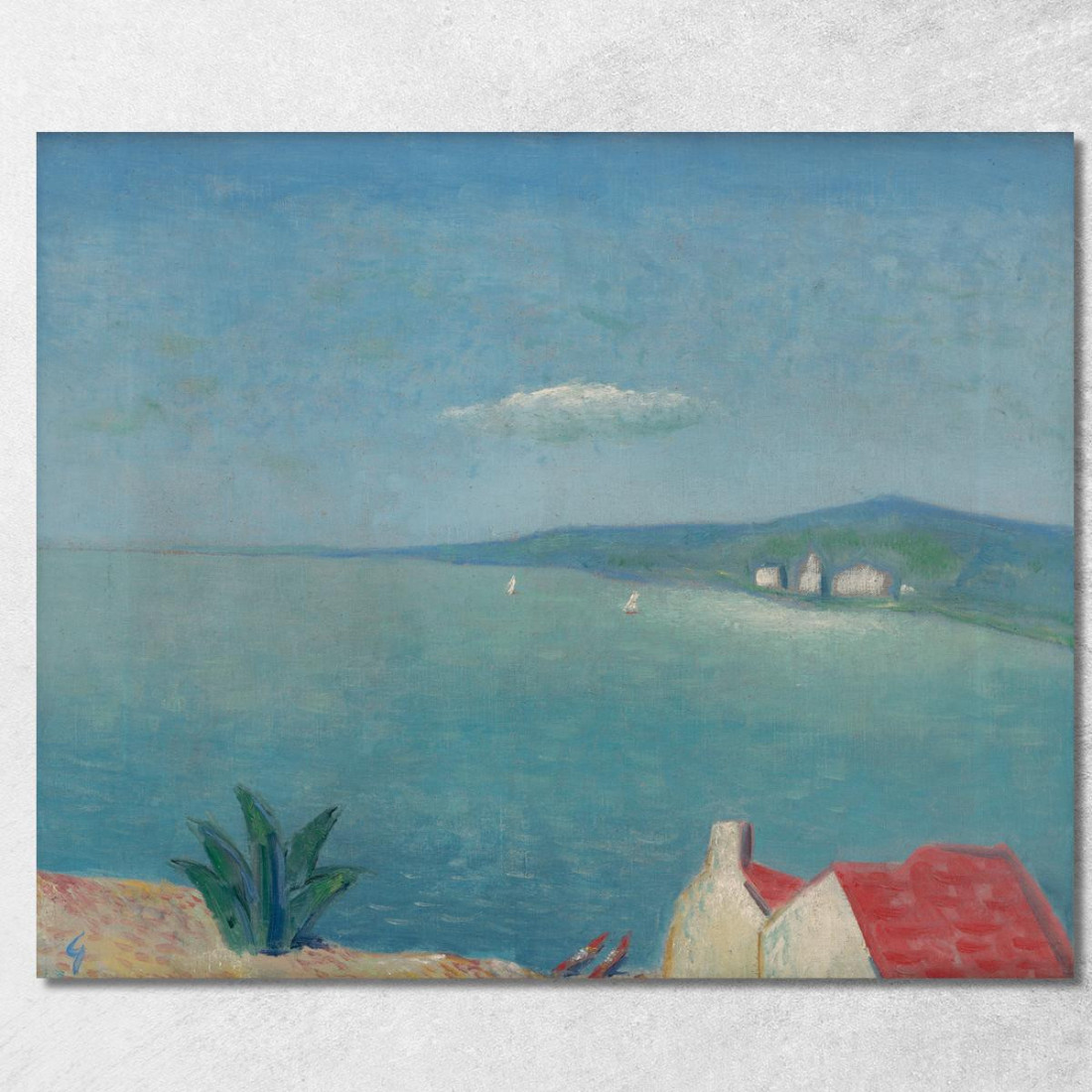 L'Adriatico Mikuláš Galanda mgl113 quadro stampato su tela L'Adriatico Mikuláš Galanda mgl113 quadro stampato su tela