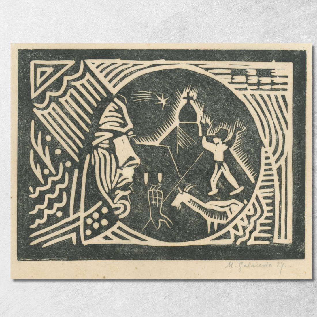 Attraverso Gli Occhi Di Un Pittore Mikuláš Galanda mgl123 quadro stampato su tela Attraverso Gli Occhi Di Un Pittore Mikuláš Galanda mgl123 quadro stampato su tela