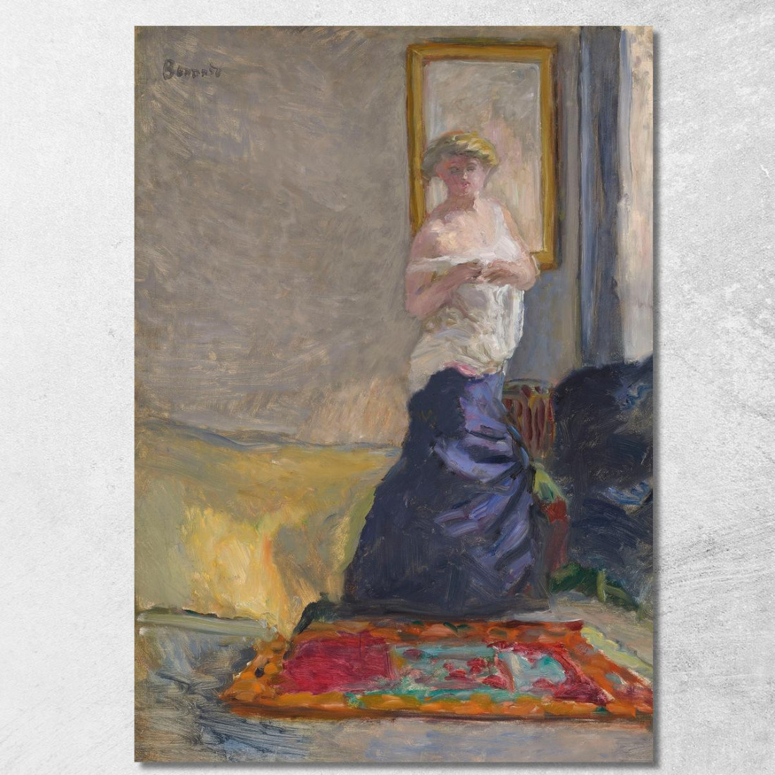 Spogliarsi Della Giovane Donna Pierre Bonnard pbn18 quadro stampato su tela Spogliarsi Della Giovane Donna Pierre Bonnard pbn18 quadro stampato su tela
