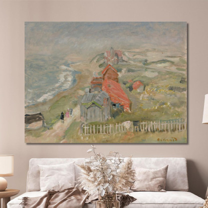 La Casa Lungo La Strada O Le Case Sulla Scogliera Pierre Bonnard pbn23 quadro stampato su tela