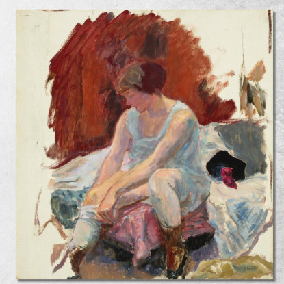 Sollevare Le Calze Pierre Bonnard pbn36 quadro stampato su tela