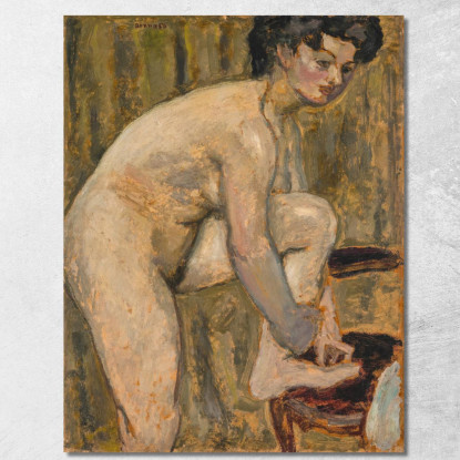 Nudo Pierre Bonnard pbn52 quadro stampato su tela