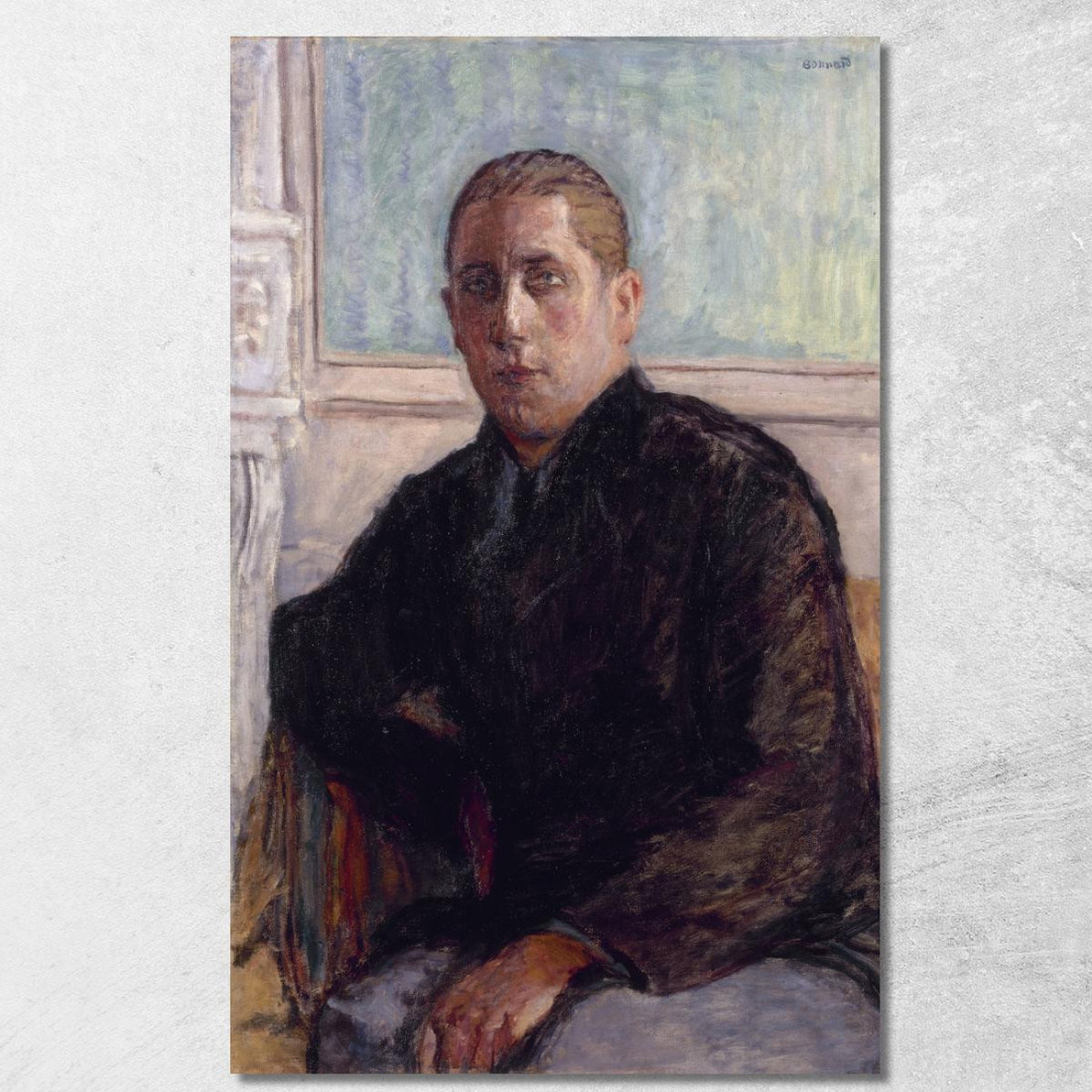 Ritratto Del Dottor Maurice Girardin Pierre Bonnard pbn60 quadro stampato su tela Ritratto Del Dottor Maurice Girardin Pierre Bonnard pbn60 quadro stampato su tela