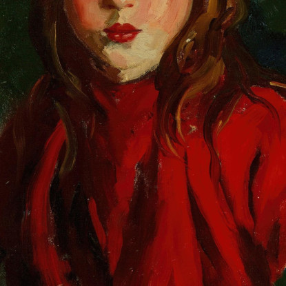 La Bionda Bridget Lavelle Robert Henri rhn5 quadro stampato su tela