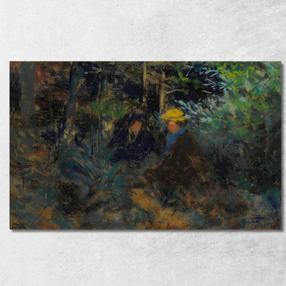 Conversazione Nella Foresta Robert Henri rhn11 quadro stampato su tela Conversazione Nella Foresta Robert Henri rhn11 quadro stampato su tela