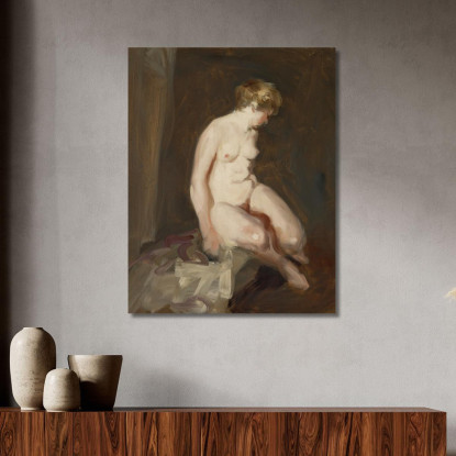 Nudo Robert Henri rhn50 quadro stampato su tela