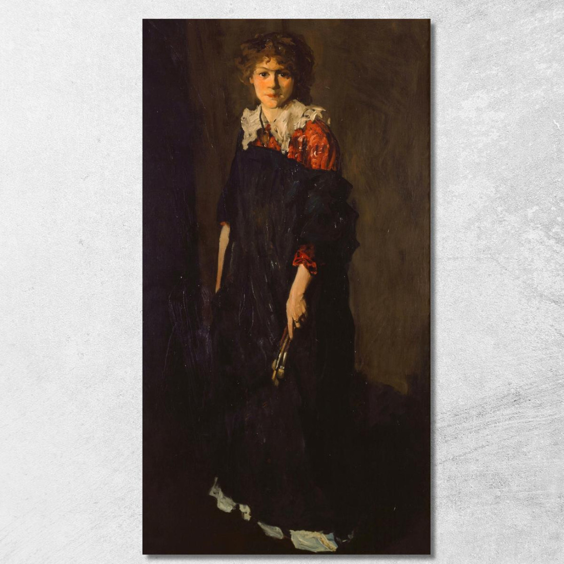 La Studentessa D'Arte Signorina Josephine Nivison Robert Henri rhn66 quadro stampato su tela