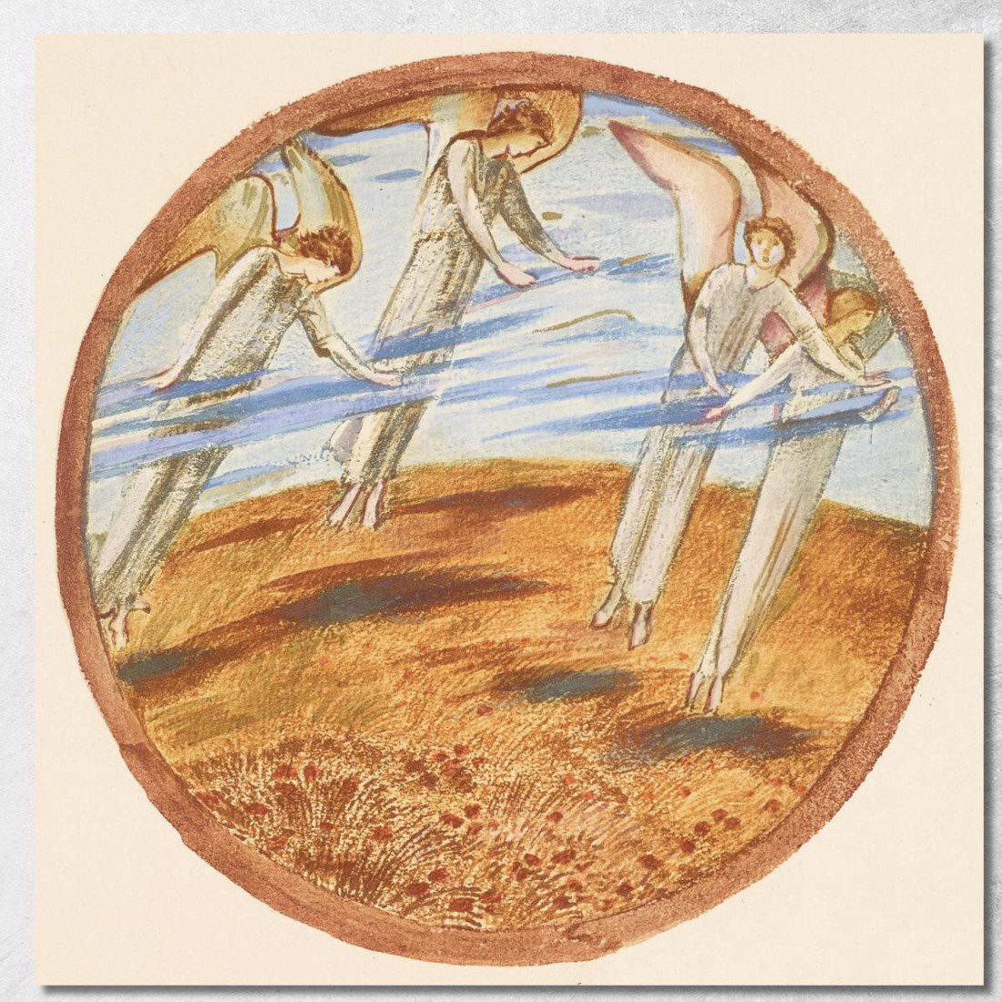 Glorie Del Mattino Sir Edward Coley Burne-Jones ecb41 quadro stampato su tela Glorie Del Mattino Sir Edward Coley Burne-Jones ecb41 quadro stampato su tela