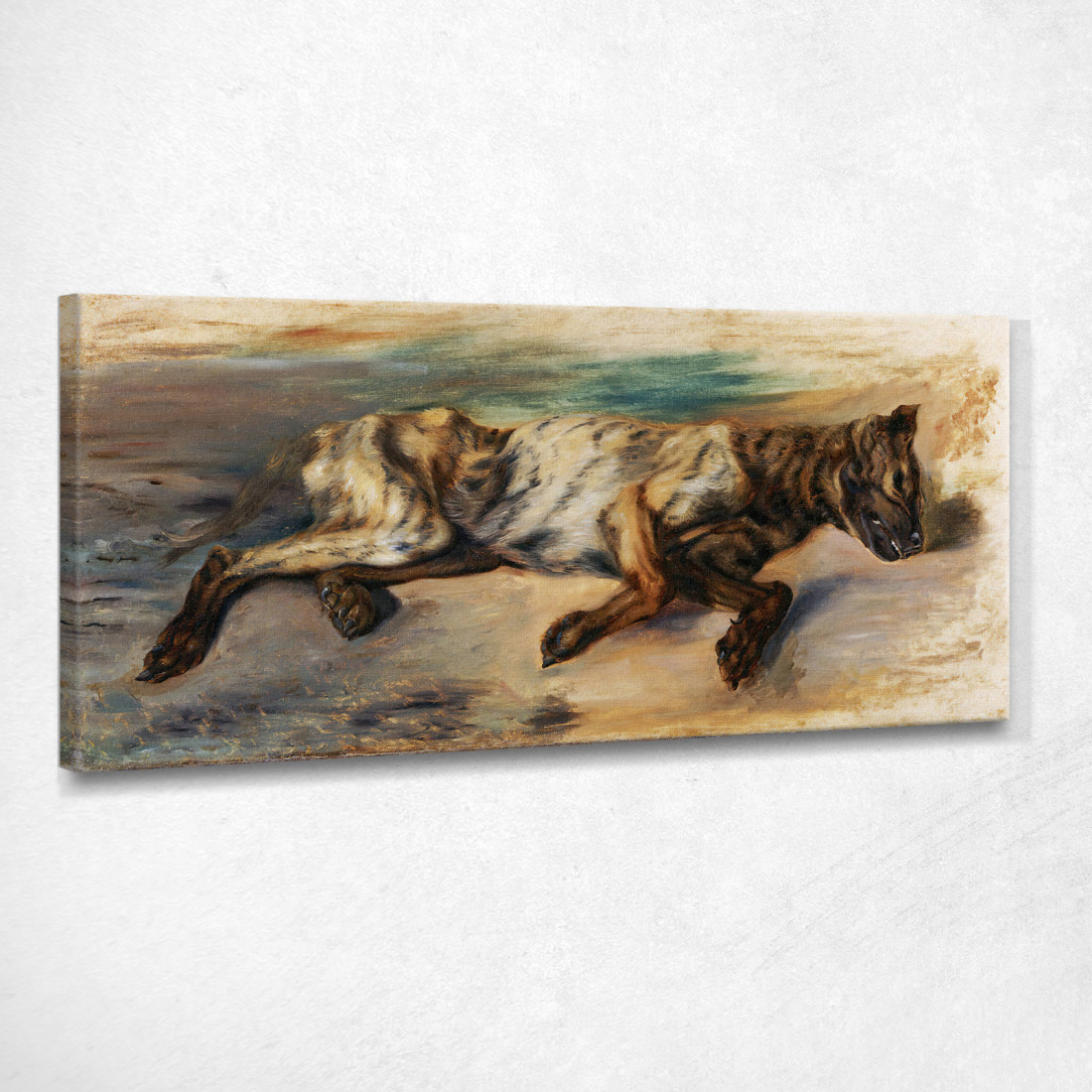 Studia Dopo Un Cane Morto Eugène Delacroix edx35 quadro stampato su tela Studia Dopo Un Cane Morto Eugène Delacroix edx35 quadro stampato su tela