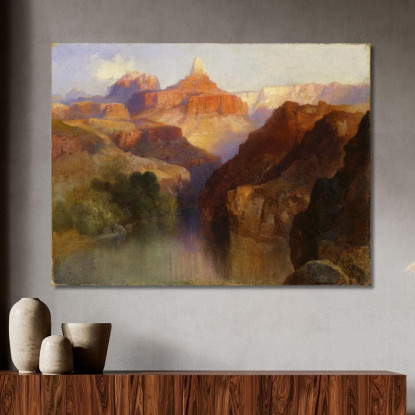 Picco Di Zoroastro Grand Canyon Arizona Thomas Moran tmr100 quadro stampato su tela