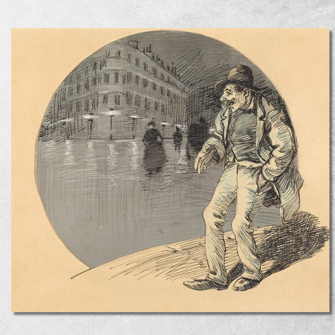 Innamorati Degli Amanti Théophile Alexandre Steinlen tas26 quadro stampato su tela Innamorati Degli Amanti Théophile Alexandre Steinlen tas26 quadro stampato su tela
