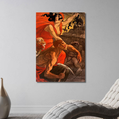 Diario Di Difesa Sociale Le Petit Sou Théophile Alexandre Steinlen tas31 quadro stampato su tela