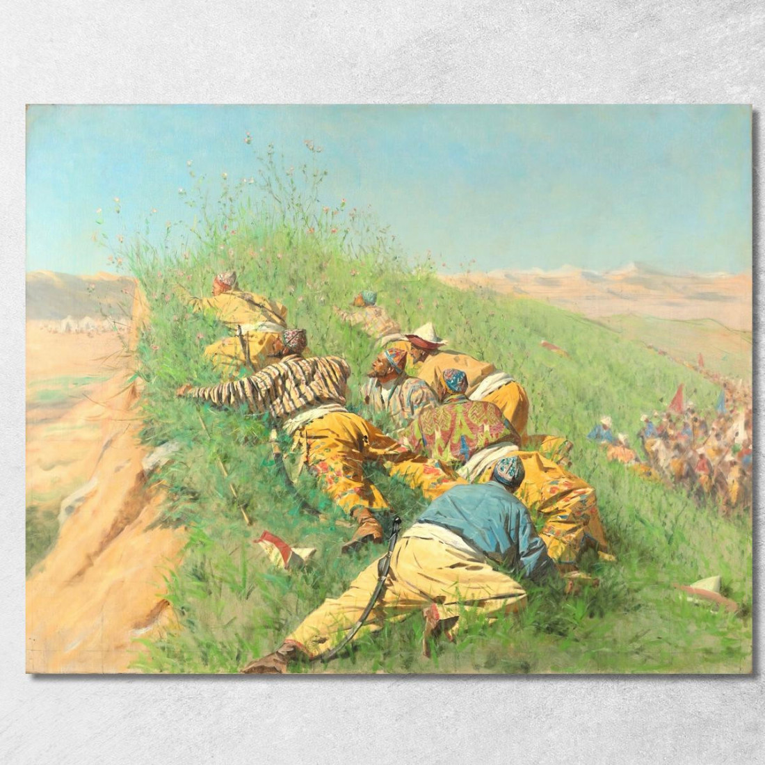 Spiare Vasily Vereshchagin vvr50 quadro stampato su tela Spiare Vasily Vereshchagin vvr50 quadro stampato su tela