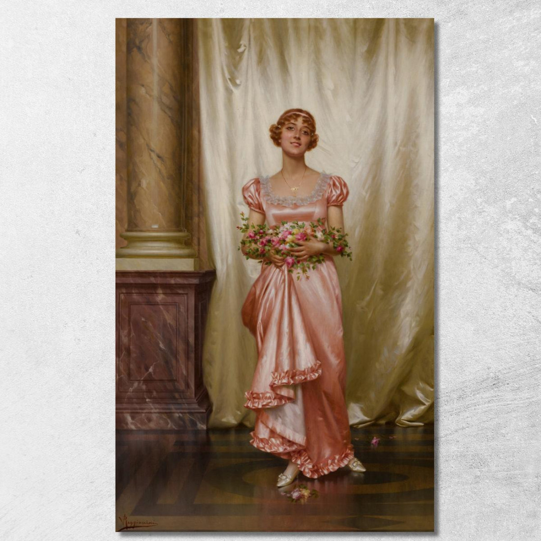 Rose Vittorio Reggianini vrg14 quadro stampato su tela Rose Vittorio Reggianini vrg14 quadro stampato su tela