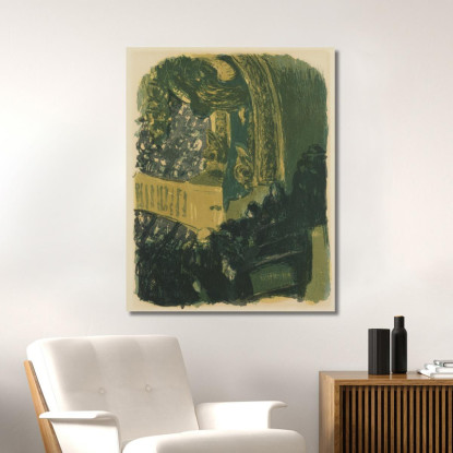 Una Galleria Al Ginnasio Édouard Vuillard evu1 quadro stampato su tela