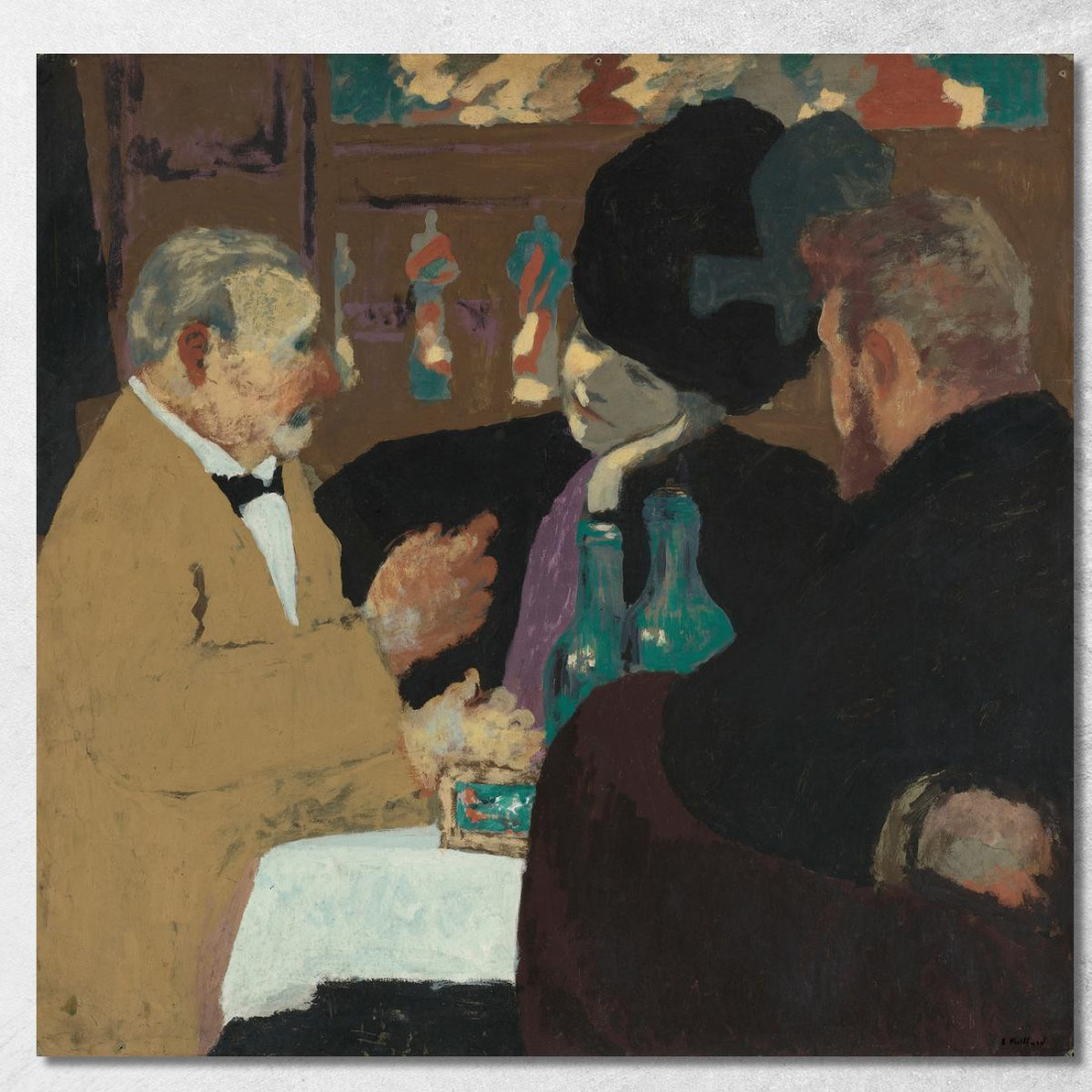La Festa Del Piacere Édouard Vuillard evu54 quadro stampato su tela La Festa Del Piacere Édouard Vuillard evu54 quadro stampato su tela