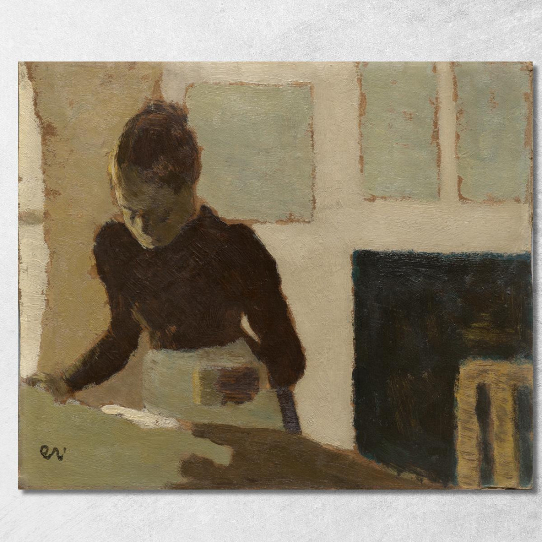 Lavanderia Édouard Vuillard evu62 quadro stampato su tela Lavanderia Édouard Vuillard evu62 quadro stampato su tela