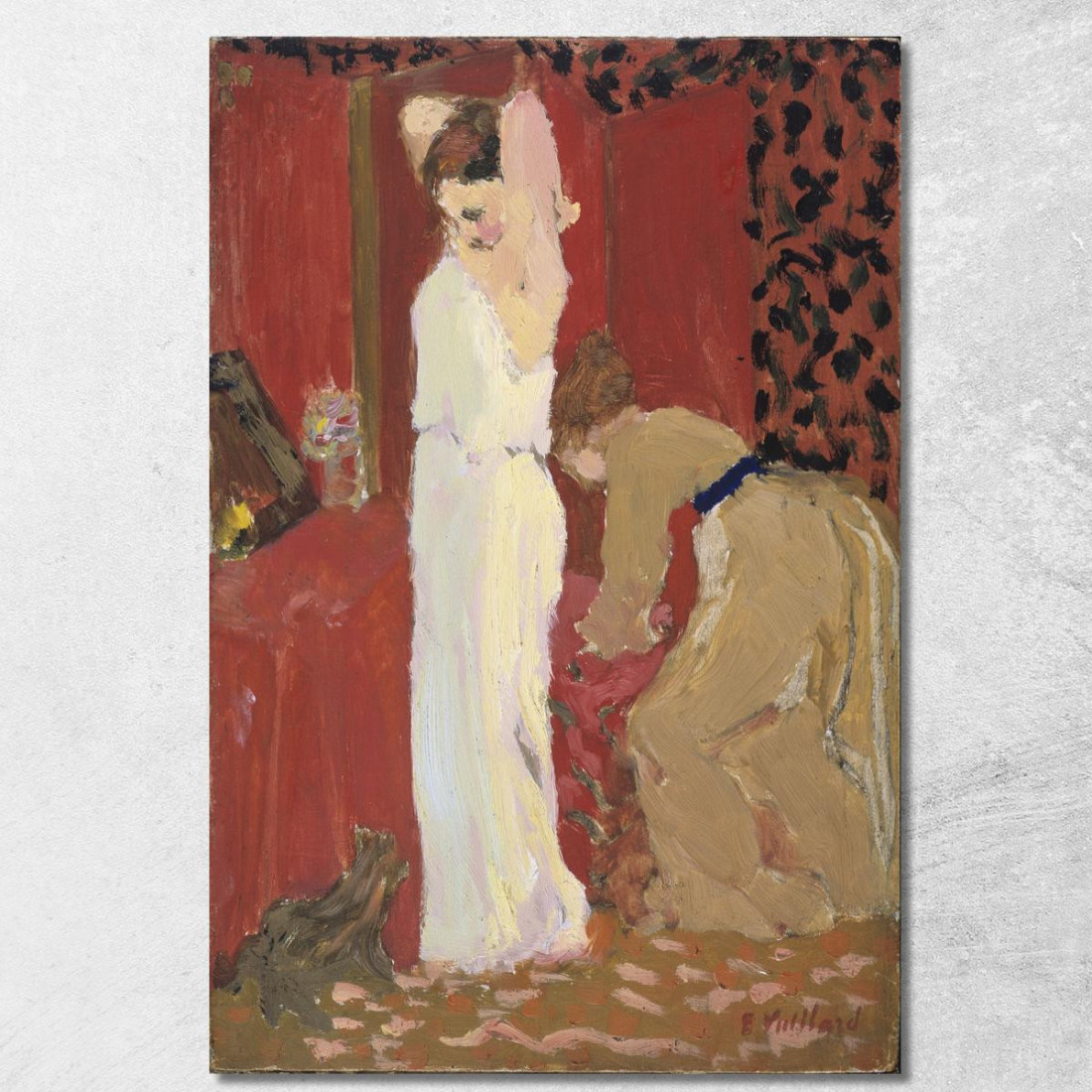 Il Tentativo Édouard Vuillard evu94 quadro stampato su tela Il Tentativo Édouard Vuillard evu94 quadro stampato su tela