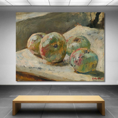 Quattro Mele Édouard Vuillard evu144 quadro stampato su tela