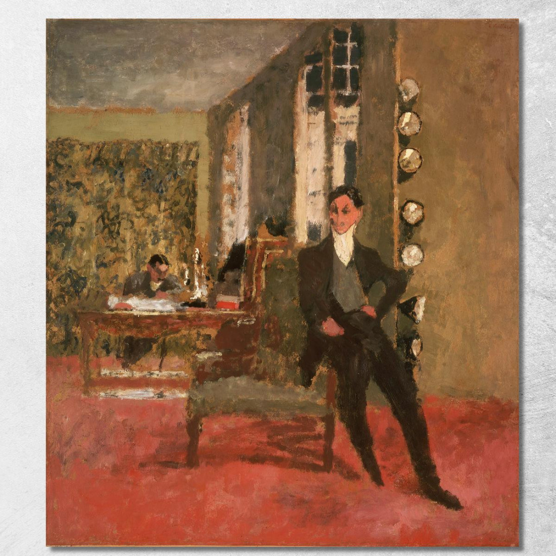 I Mercanti D'Arte I Fratelli Bernheim-Jeune Édouard Vuillard evu151 quadro stampato su tela I Mercanti D'Arte I Fratelli Bernheim-Jeune Édouard Vuillard evu151 quadro stampato su tela