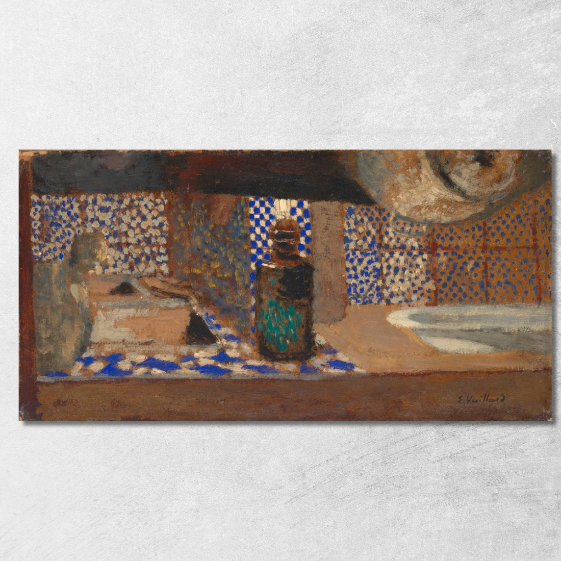 La Cucina Édouard Vuillard evu168 quadro stampato su tela La Cucina Édouard Vuillard evu168 quadro stampato su tela