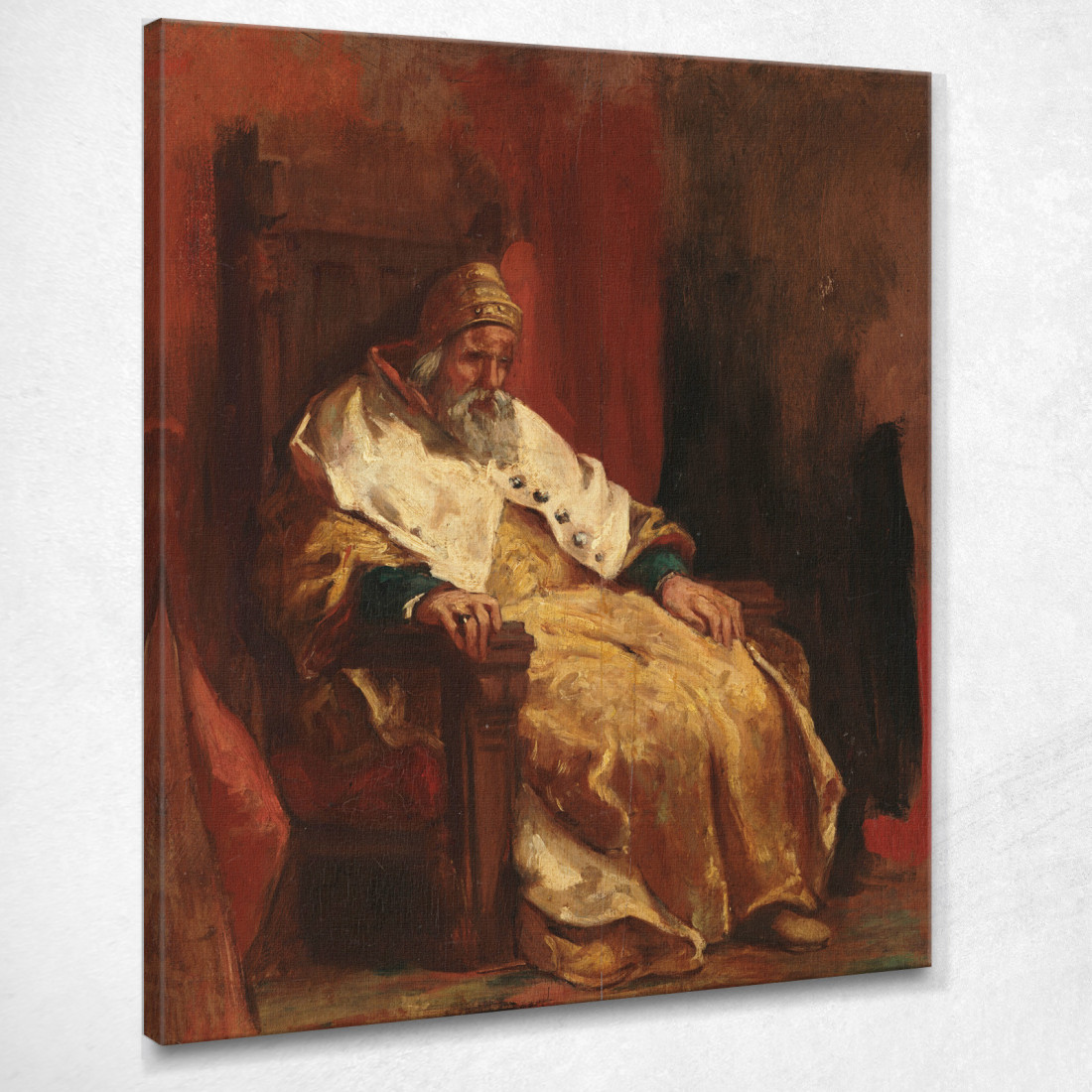 Studio Per I Due Foscari Eugène Delacroix edx117 quadro stampato su tela Studio Per I Due Foscari Eugène Delacroix edx117 quadro stampato su tela