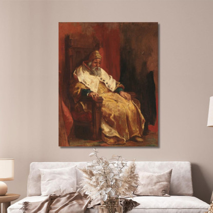 Studio Per I Due Foscari Eugène Delacroix edx117 quadro stampato su tela