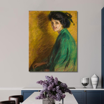 Spensierato Alice Pike Barney apb63 quadro stampato su tela