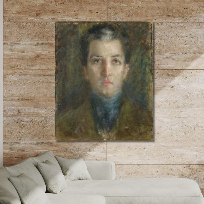 Il Giovane Diplomatico Signor Algara Alice Pike Barney apb122 quadro stampato su tela