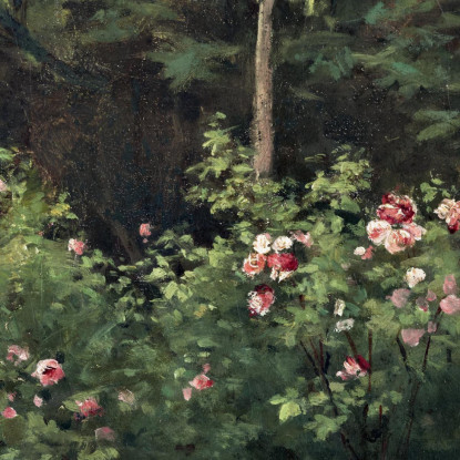 Un Giardino Di Rose 1862 Digitale Camille Pissarro cps6 quadro stampato su tela