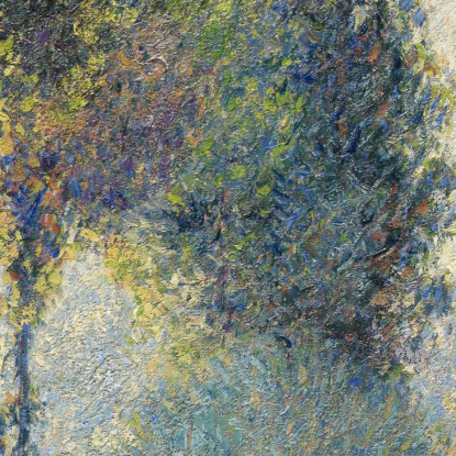 Paesaggio A Saint-Charles Vicino A Gisors Tramonto 189 Camille Pissarro cps40 quadro stampato su tela
