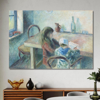 I Bambini 1880 Camille Pissarro cps73 quadro stampato su tela