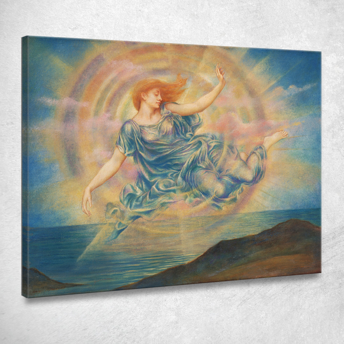 Stella Della Sera Sul Mare Evelyn De Morgan emg15 quadro stampato su tela Stella Della Sera Sul Mare Evelyn De Morgan emg15 quadro stampato su tela