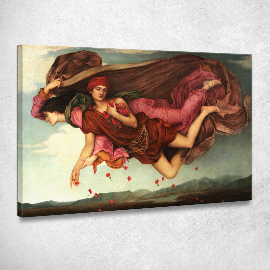 Notte E Sonno Evelyn De Morgan emg23 quadro stampato su tela Notte E Sonno Evelyn De Morgan emg23 quadro stampato su tela